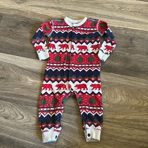 Little Blue House Baby Christmas Onesie Size 6-12 Months